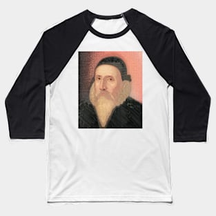 John Dee Portrait | John Dee Artwork 3 Baseball T-Shirt